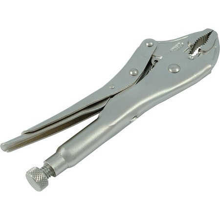 DYNAMIC Tools 7" Locking Pliers, Curved Jaws D055304